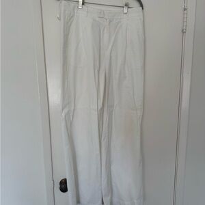Elegant White Women's Pants